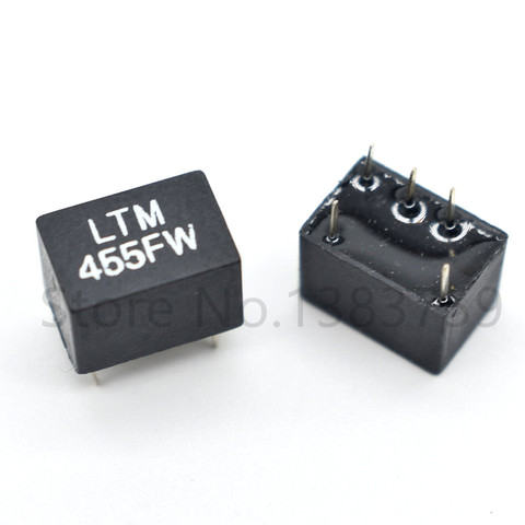 5pcs LTM455FW Ceramic Filter Communication Machine Inline 455F 2+3 455KHZ 5P ► Photo 1/1