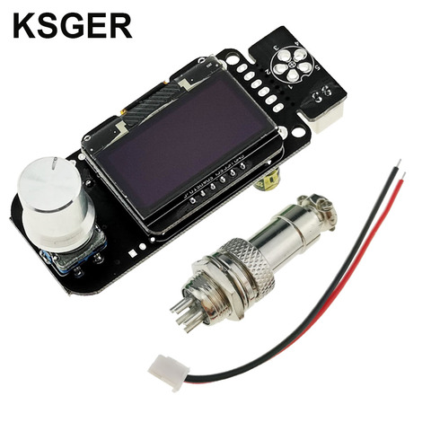 KSGER STM32 OLED  V2.01 Temperature Controller For DIY Soldering Station Kits T12 Iron Tips Electric Tools Auto-Sleep Quick Heat ► Photo 1/6