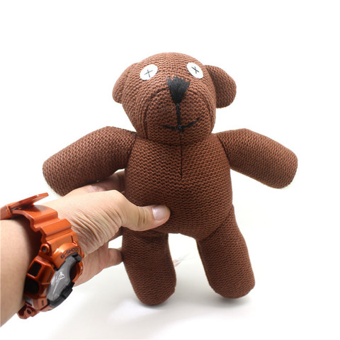 2022 New Hot Sale 23cm Height Mr Bean Teddy Bear Animal Stuffed Plush Toy For Children Gift Brown Color Christmas Gift ► Photo 1/5