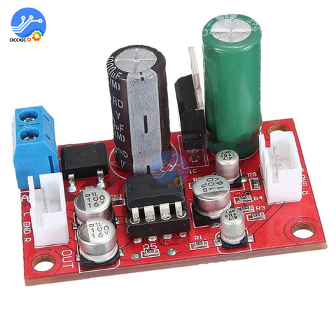 NE5532 Karaoke Board Microphone Amplifier Board DC 9-24V AC 8-16V Microfone Preamplifier Reverberation echo audio module kit ► Photo 1/3