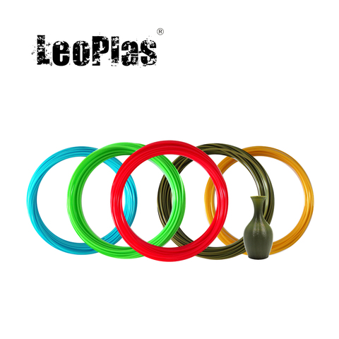 LeoPlas 1.75mm 10 and 20 Meters Flexible Soft TPU Filament Sample For 3D Printer Consumables Printing Supply Rubber Material ► Photo 1/6