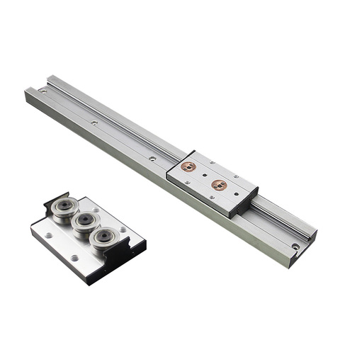Built-in dual-axis linear guide 46mm SGR15 Roller slide 1 set: 1 SGB15 block and 1 SGR15 guide Length 300 400 500 600 700 800 ► Photo 1/6