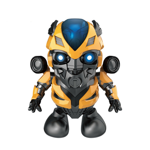 Transformer Dancing Action Figure with Music Flashlight Toys for Children gift ► Photo 1/6