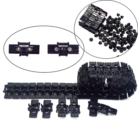 Technology accessory Model Building Blocks 88323 Chain Bricks Link Tire gear wheels Technic Parts Truck tank Track Treads 3711 ► Photo 1/6