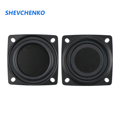 SHEVCHENKO 2 Inch 55mm Bass Radiator Passive Vibration Film Iron Plate Vibration Radiation Basin Speaker Diy 55*55mm 2pcs ► Photo 1/6