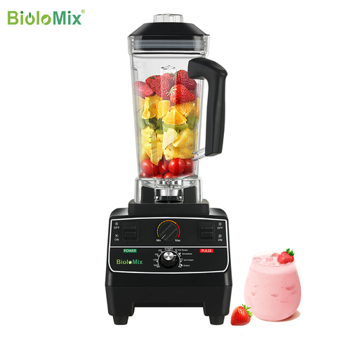 BPA Free 2L Jar 2200W Professional Smart Timer Pre-programed Blender Mixer Juicer Food Processor Ice Smoothies Crusher ► Photo 1/6