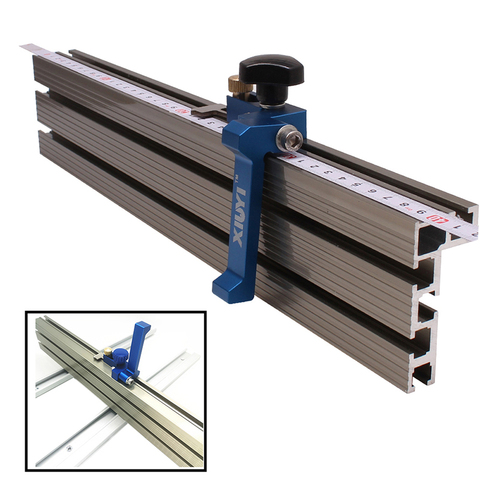 Woodworking Profile Fence and T Track Slot Sliding Brackets Miter Gauge Connector for Saw Table Benches/Router ► Photo 1/6
