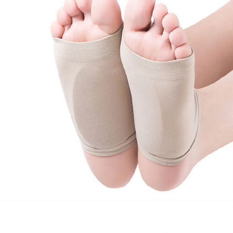 2pcs GEL Plantar Fasciitis Arch Support Sleeve Cushion Foot Pain Orthotic Heel Insole ► Photo 1/6