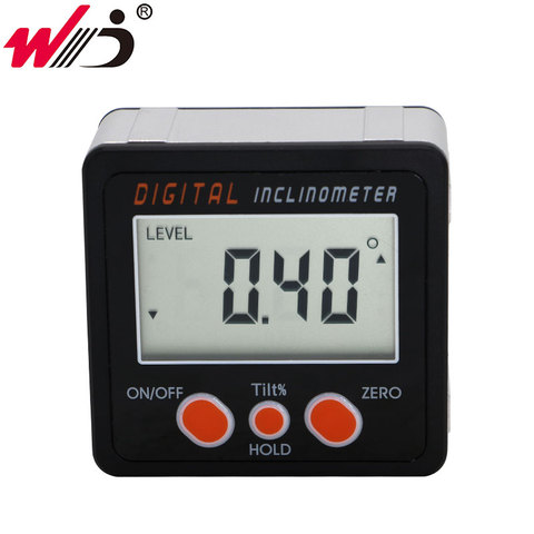 Digital Protractor Angle Finder Bevel Meter Inclinometer Level box Digital Angle Bevel Box with Magnet Angle Measuring Tools ► Photo 1/6