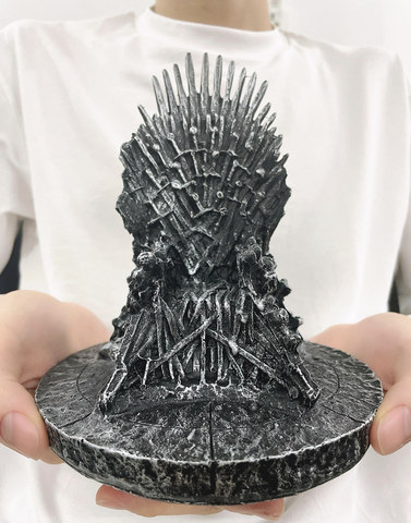 [VIP] The Iron Throne 17cm Thrones A Song Of Ice And Fire Figures Action statue model One Piece Collection Model Home decoration ► Photo 1/6