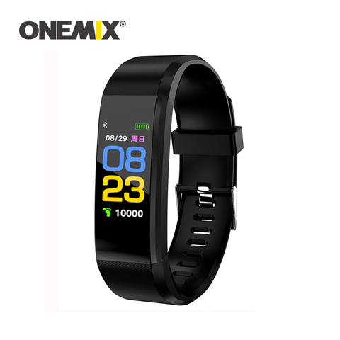 ONEMIX 2022 Sport Pedometers Smart Bracelet Fitness Tracker Step Counter Waterproof Compatible Wristband Blood Pressure Monitor ► Photo 1/6