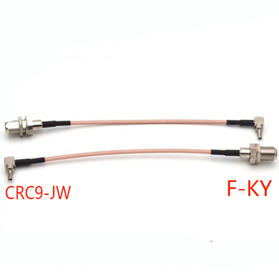 F Type Female Jack To CRC9 Male Right Angle RG316 Pigtail Cable 15cm For HUAWEI Modem ► Photo 1/6