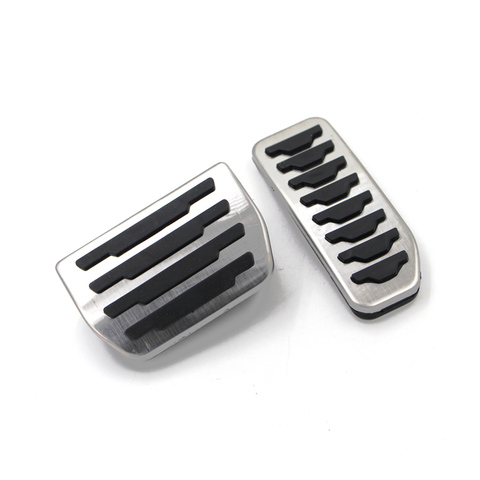 Car Styling 2pcs Fuel Gas Brake Accelerator Pedal Pads Cover For Land Rover Freelander 2 AT 2007-2015 ► Photo 1/2