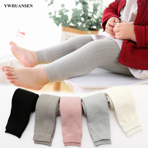 YWHUANSEN 0 to 6 Yrs Baby Thicken Leggings For Winter Girls Velvet Lining pants Fashion Toddler Boy Warm Pantyhose For Children ► Photo 1/6