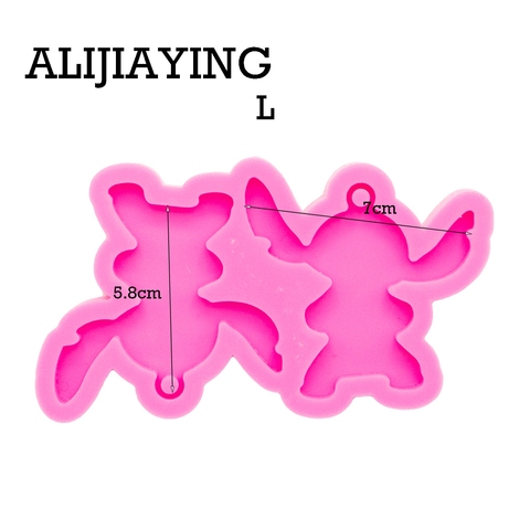 DY0364 Shiny plane Anime Earrings Silicone Mold DIY Craf Mould Epoxy Resin Custom Mold 100% Food Grade Silicone ► Photo 1/6