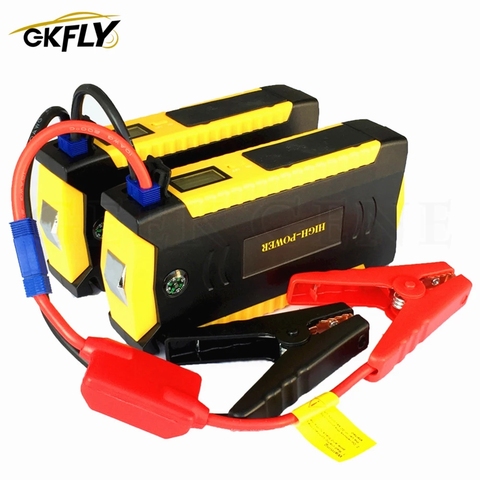 GKFLY Car Jump Starter 12V Starting Device Cables 24V Portable Power Bank 600A Car Battery Charger Buster For Petrol Diesel Car ► Photo 1/6