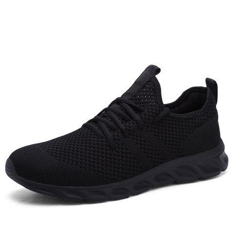 Men Light Running Shoes  Breathable Lace-Up Jogging Shoes for Man Sneakers Anti-Odor Men's Casual Shoes Drop Shipping ► Photo 1/6