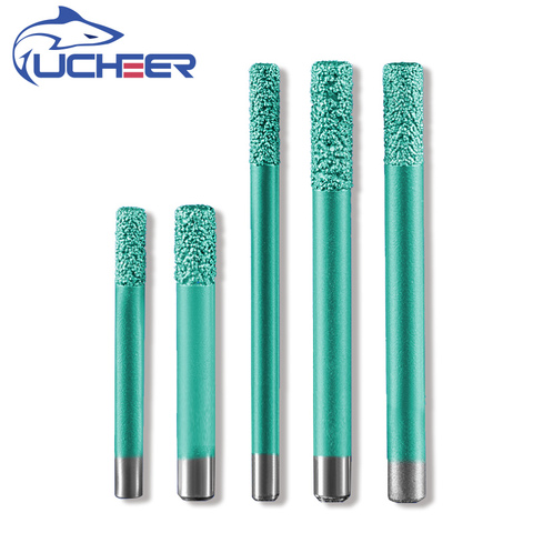 UCHEER 1pc Flat Bottom Brazing Stone Engraving Router Bits Marble Granite for CNC  Machine Carving  Tools ► Photo 1/6