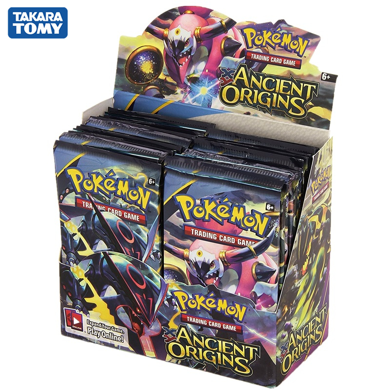 324 Pcs Pokemon Card Booster Box ANCIENT ORIGINS TCG Collectibles Gift For Kids 