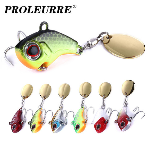 1Pcs 9g 16g 21g Metal VIB Spinner Vibration Fishing Bait With Tail Rotating Spoon Lures Sinking Swimbait Crankbaits Pesca Tackle ► Photo 1/6