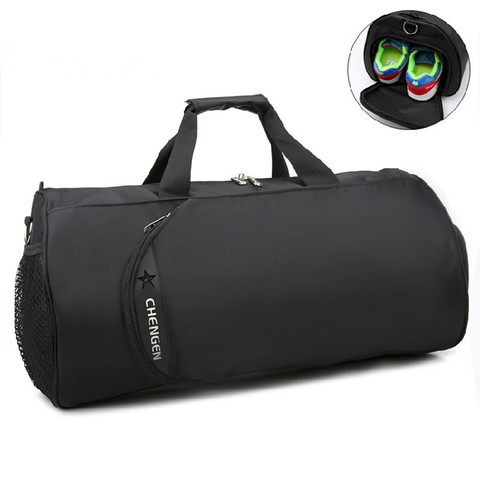 2022 New Waterproof Gym Bag Fitness Training Sports Bag Portable Shoulder Travel Bag Independent Shoes Storage sac de sport ► Photo 1/6