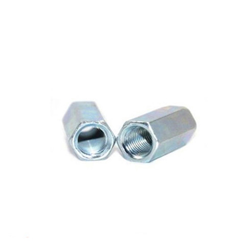 2-5PCS steel with zinc M3 M4 M5 M6 M8 M10 M12  Rod Coupling Hex Nut/Galvanized Long Hex Nut / Connection Thread Nut ► Photo 1/3