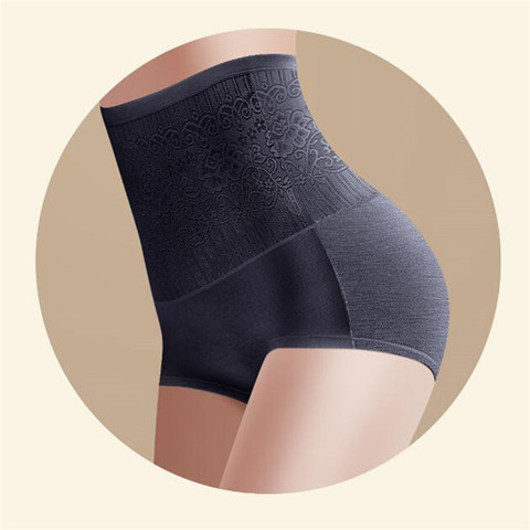 Women's High Waist Body Shaper Panties Seamless Butt Tummy Belly Control Waist Slimming Pants Shapewear Girdle Thin Abdomen Hips ► Photo 1/6