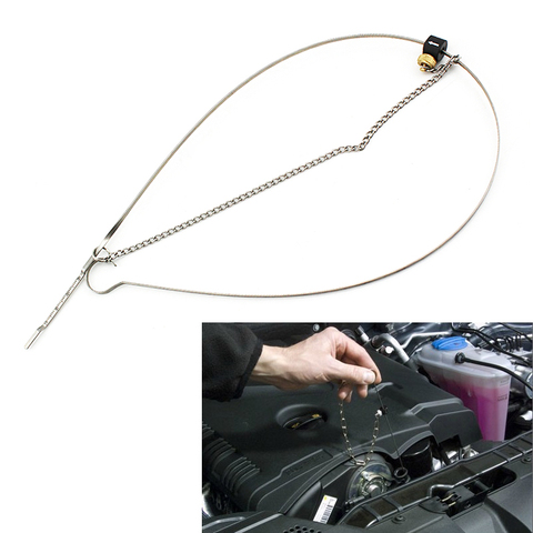 610mm/24‘’ Car Electroni Oil Fluid Level Dipstick For Audi A6 A5 A4 2.0 TFSI/3.2 FSI/4.3 FSI/2.0 TDI CR Engine Car Accessories ► Photo 1/6