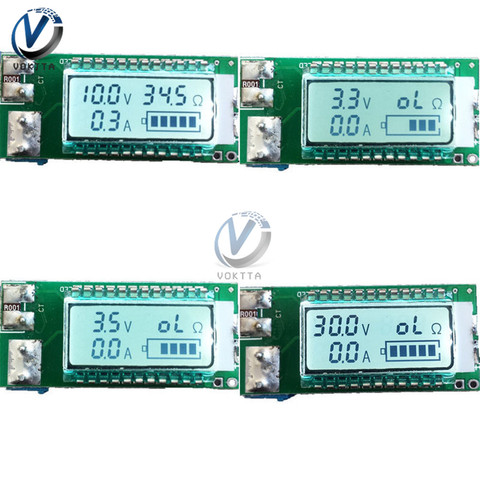 18650 26650 Lithium Battery Tester LCD Digital Test Backlight Voltage/Capacity/Current/Load Resistance Meter Power Bank Monitor ► Photo 1/6