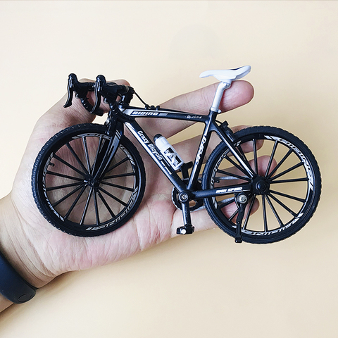 1:10 Mini Finger Mountain Alloy Bicycle Diecast Model Metal bike Racing Toy Bend Road Simulation Collection Toys for children ► Photo 1/6
