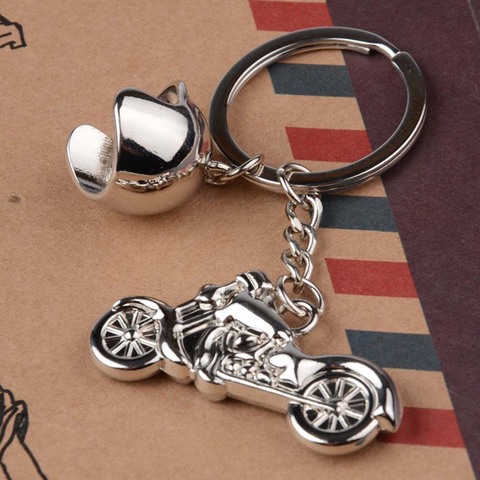 Hot Smart Car Key Holder For Car Styling Accessories Motorcycle Helmet Key Rings Motor Keychain Metal Motocross Car Accessories ► Photo 1/6