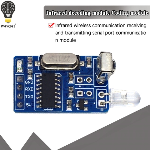 5V IR Infrared Remote Decoder Encoding Transmitter Receiver Wireless Module Quality in Stock ► Photo 1/6