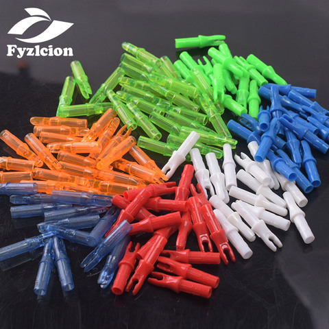 24pcs Hunting Crossbow Archery ID 6.2 mm  Arrow Nocks Internal For Carbon Fiberglass Arrow Shaft ID 6.2mm DIY Archery Accessory ► Photo 1/6