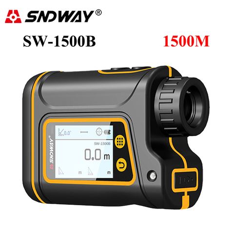 SNDWAY Telescope Trena Laser Rangefinder Monocular Hunting Golf Range Finder Laser Distance Meter Measure Tape Tool ► Photo 1/6