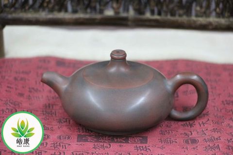 Qinzhou Ceramic qin zhou ni xing tao pu er tea pot for puer green oolong gaba black tea (No  yixing clay teapot )  Without fuss about ► Photo 1/3