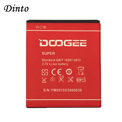 Dinto NEW 3100mAh 3.7V DOOGEE X5 Replacement Batteries Li-ion Smart Phone Backup Battery for DOOGEE X5 Pro X5 X5S Mobile Phone ► Photo 1/3