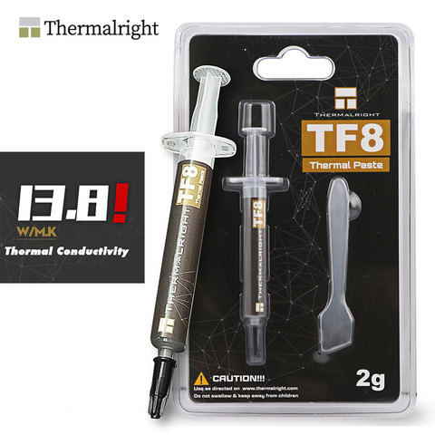 Thermalright TF8 2g/5.8g/12.8g High Performance CPU/GPU Heat Dissipation Thermal Grease 13.8 THERMAL CONDUCTIVITY (W/M-K) ► Photo 1/6