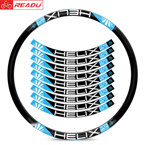 Mountain Bike Sunringle-helix Wheel Set Sticker Mtb Bicycle Decals 27.5inch and 29inch ► Photo 1/5