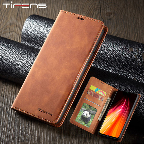 Luxury Wallet Redmi Note9s Leather Case For Xiaomi Mi Poco X3 Redmi Note 9s 9 8 7 Pro Max Strong Magnetic Flip Card Phone Cover ► Photo 1/6