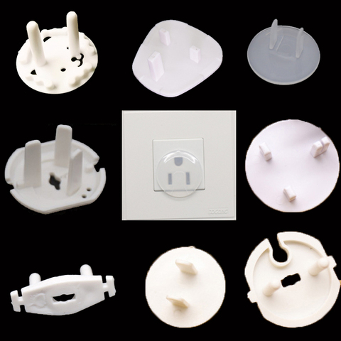 8pcs Baby Safety Child Electric Socket Outlet Plug Protection Security Safe Lock Cover Kids Sockets Cover Plugs For Sockets ► Photo 1/6