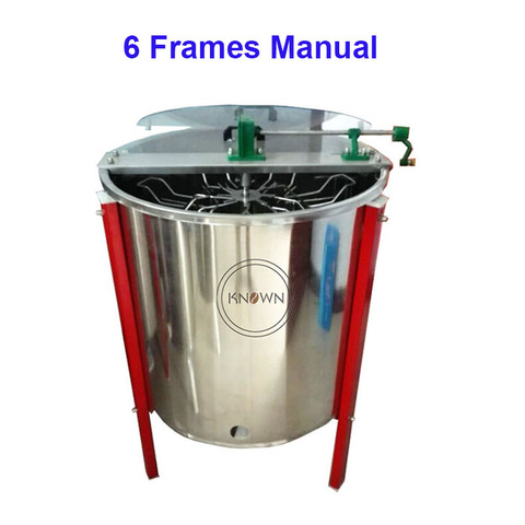 Manual Radial Honey Extractor Beekeeping Equipment Honey Extracting Machine with Different Frames Option ► Photo 1/6