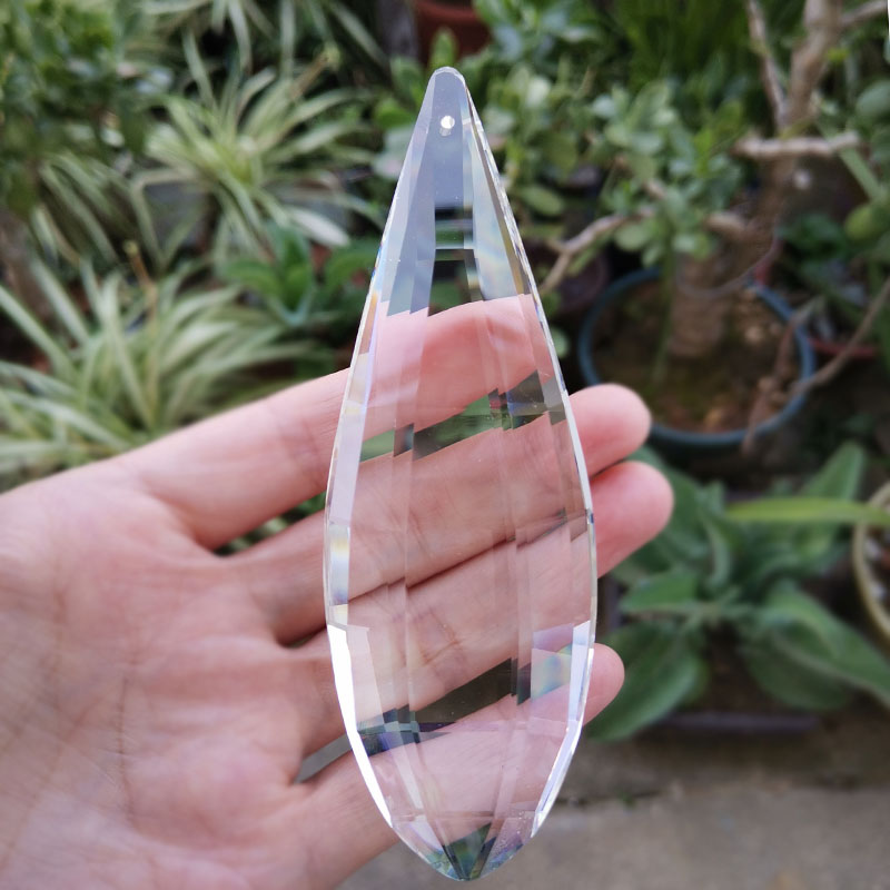 120mm Suncatcher Crystal Prism Chandelier Pendant Party Ornament Glass Art decor 