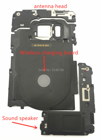 Three-piece Maintenance Fittings Set For Samsung Galaxy S7 edge G935 Wireless charging board Sound speaker antenna head part ► Photo 1/1