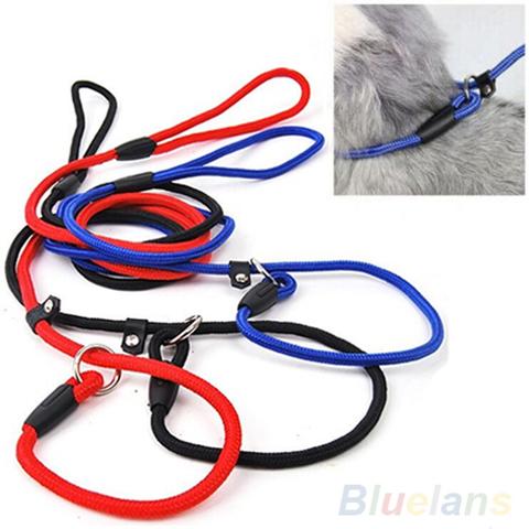 Pet Dog High Quality Outdoor Anti-lost Nylon Rope Training Leash Slip Lead Strap Adjustable Traction Collar ► Photo 1/6