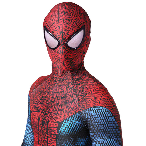 The Amazing Spiderman Costume 3D Print Spandex Spiderman Cosplay Costu –