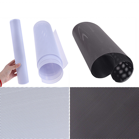 Computer Mesh 30x100cm DIY PVC PC Case Fan Cooler Dust Filter Network Net Case Dustproof Cover Chassis Dust Cover Black/White ► Photo 1/6