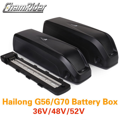 G56 G70 Battery Box HaiLong Battery Housing Down Tube downtube Battery Case For 21700 Cells 13S4P 18650 Cells 10S7P 13S5P 14S5P ► Photo 1/6