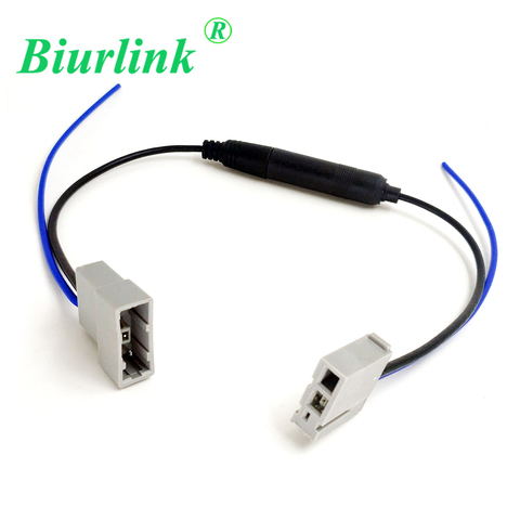 Biurlink Car Aerial Female to Male CD Changer Antenna  Harness Cable Wire For Nissan Qashqai Livina Tiida ► Photo 1/6