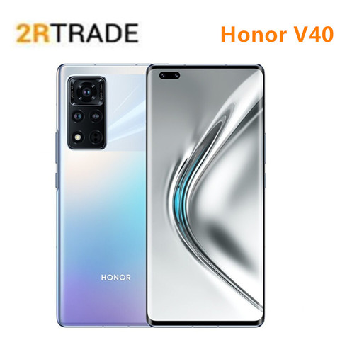 Honor V40 5G SmartPhone 6.72 Inch AMOLED 1B colors Dimensity 1000+  50MP Camera Li-Po 4000 mAh 66W Fast charging NFC ► Photo 1/6