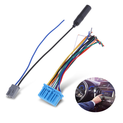 Audio Car Stereo Wiring Harness Plastic Radio Antenna cable autoradio antenna socket for Honda for Suzuki for Haima for Mazda ► Photo 1/6